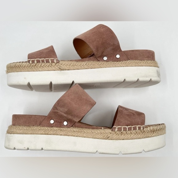 Franco Sarto Leather Sandals 6.5 - Picture 2 of 6